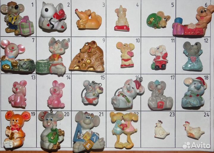 Киндеры из разных серий № 15