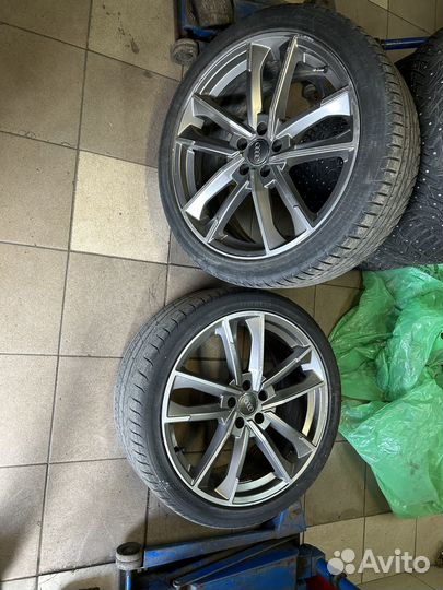 Audi r20 диски и шины 4 шт