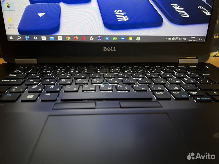 Ноутбук Dell E 7470 IPS, Core i5, SSD256, 8GB