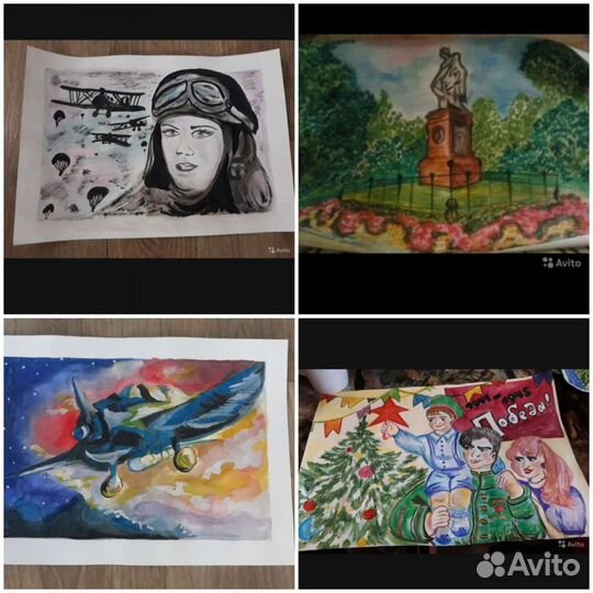 Рисунки для школы и садика + подарочные плакаты