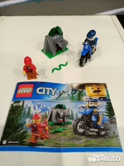 Lego city наборы 60170, 60172, 60181, 60115, 4203