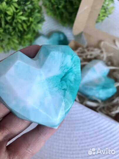 Бонбоньерки мыльные сердца