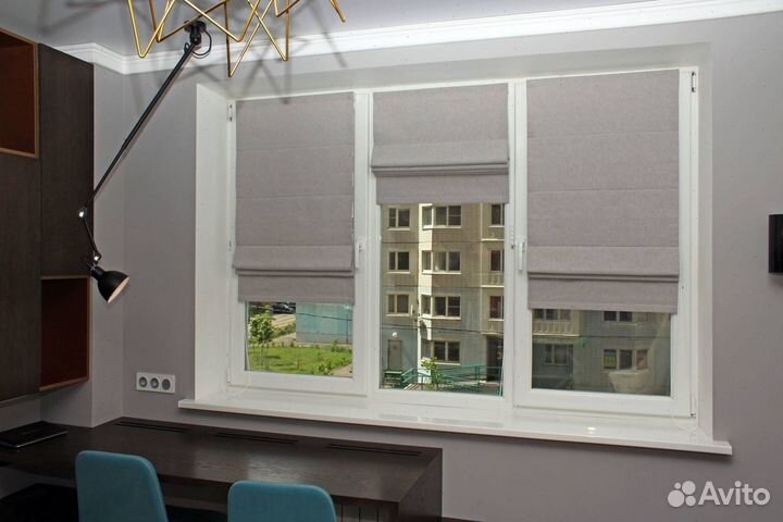 Римские шторы по Ваши размерам. Под ключ