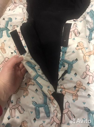 Зимний конверт в коляску