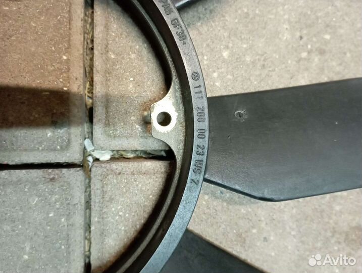 Mersedes Крыльчатка вентилятора 1112000023