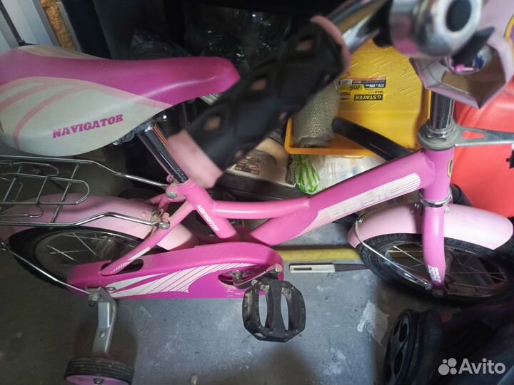 Детский трехколесный велосипед бу