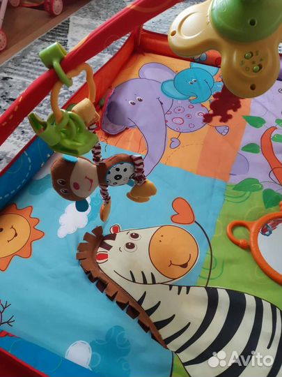 Развивающий коврик tiny love солнечная полянка