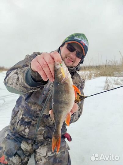 Зимние блесны на окуня ручной работы. Набор 5шт