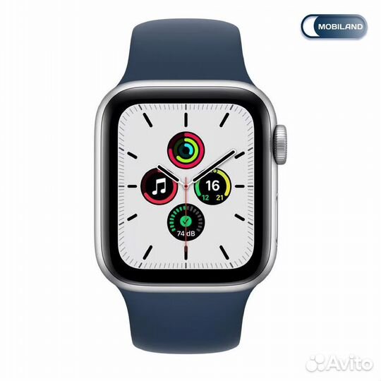 Apple Watch SE 2020 40 мм Синий Омут M (145-190)