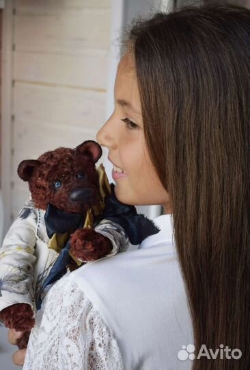 Мишка тедди ручная работа Армель