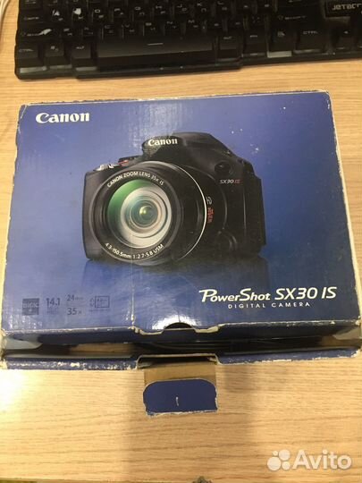 Фотоаппарат canon power shot sx30is