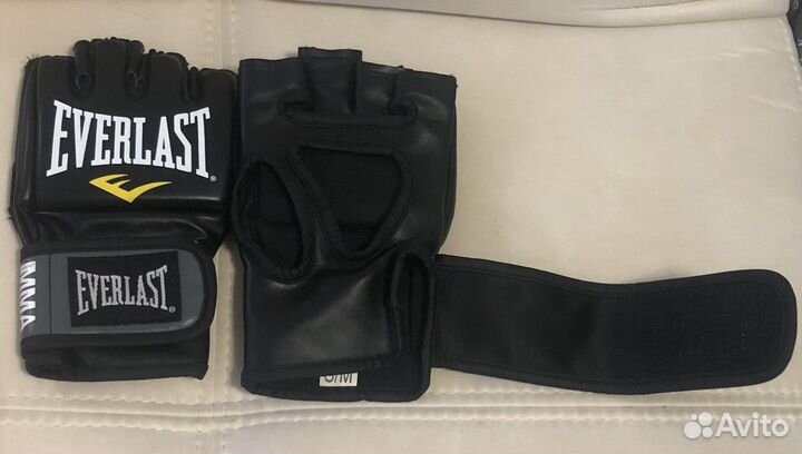 Перчатки мма everlast grappling