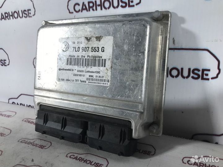 Блок управления подвеской Volkswagen Touareg