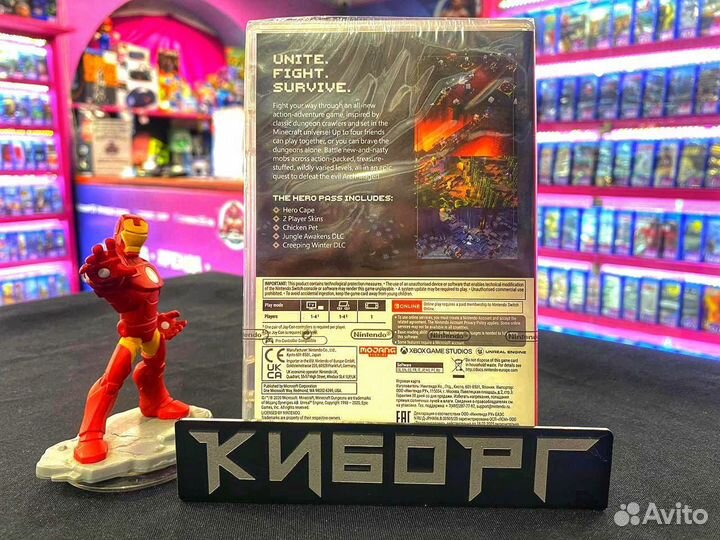 Nintendo Minecraft Dungeons Hero Edition (Новый)