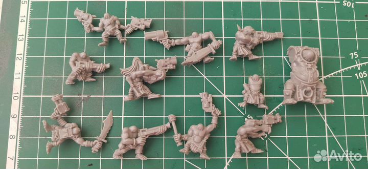 Warhammer 40000 миниатюры orks gretchin