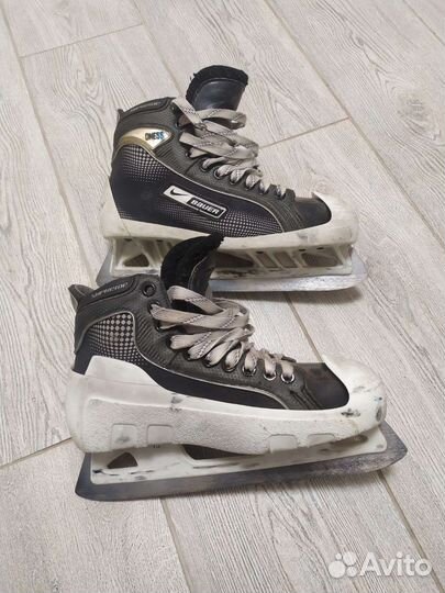 Коньки вратарские