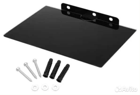 Полка Кронштейн Q08 Черная размер