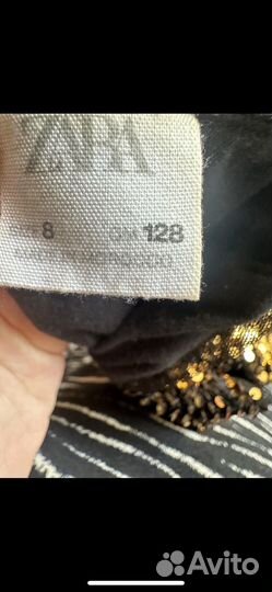 Платье для девочки zara 122 128