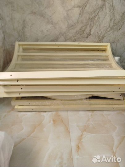 Детская кроватка трансформер с маятником