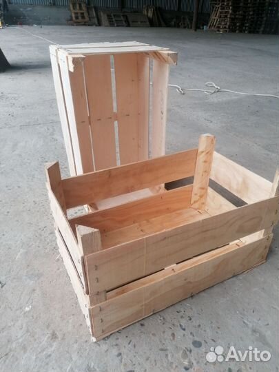 Ящик деревянный фруктовый