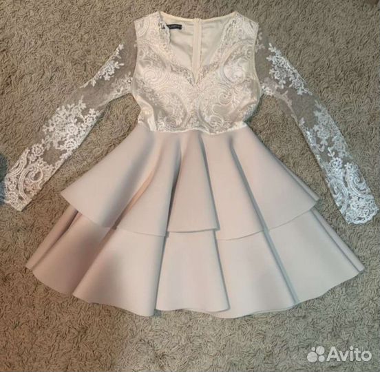 Платье с юбкой из неопрона, 42-44