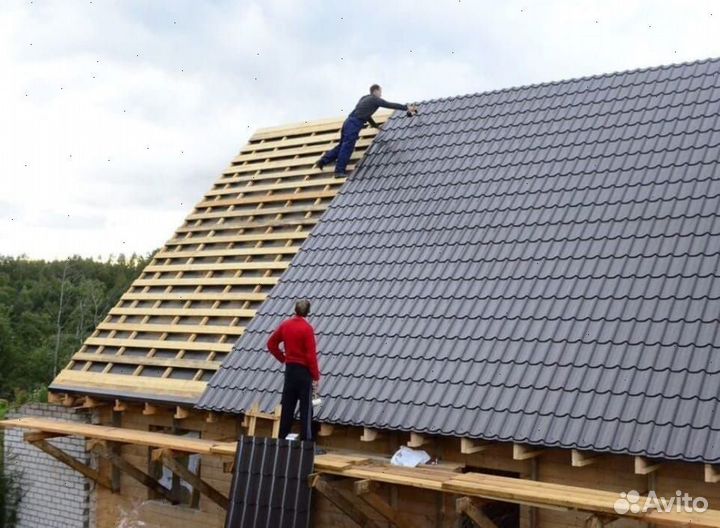 Кровельные работы кровельщики монтаж ремонт