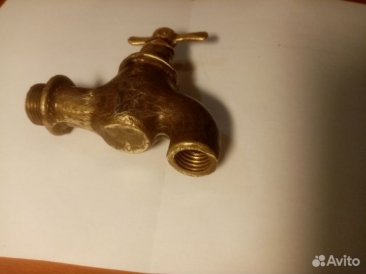 Кран водоразборный 1920 года. СССР. Антикварный