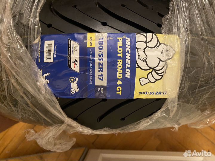 Шины michelin на мотоцикл 180/55 zr17