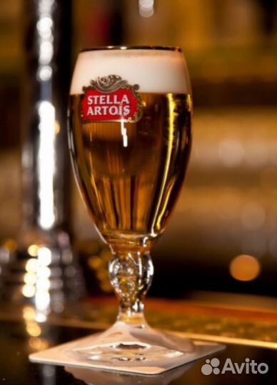 Коллекционные пивные бокалы Stella Artois 0,5