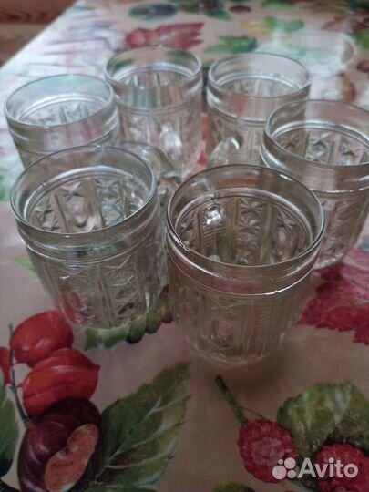Набор кружек стеклянных