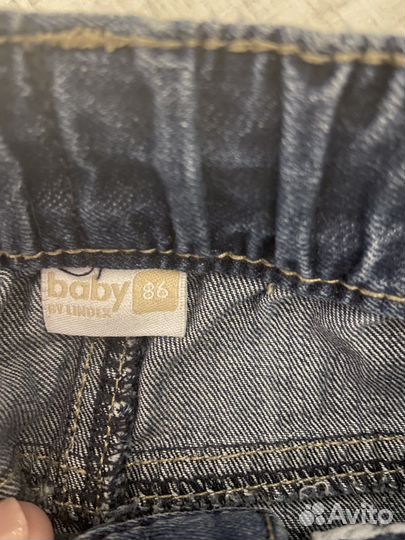 Джинсы и штаны для девочки 80-86
