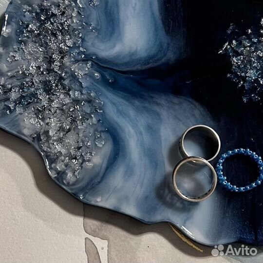 Мастер-класс. Абстракция из эпоксидной смолы