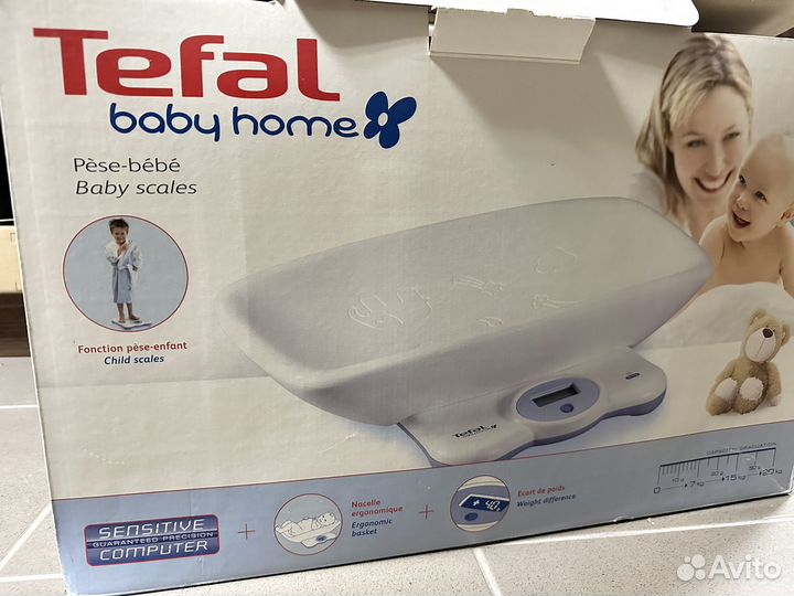 Детские электронные весы Tefal до 20 кг