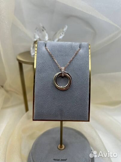 Подвеска cartier (18 ct) тринити