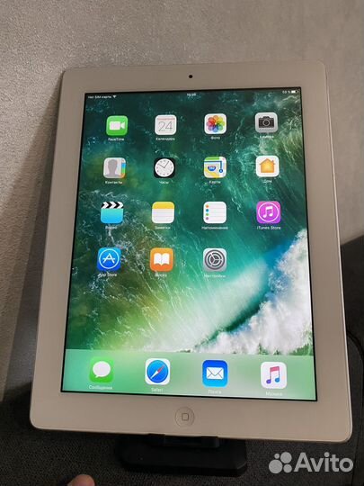 iPad 4 64Gb Wi-Fi+Sim White A1460 iOS 10.3.4 83%