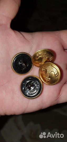 Пуговицы вмф