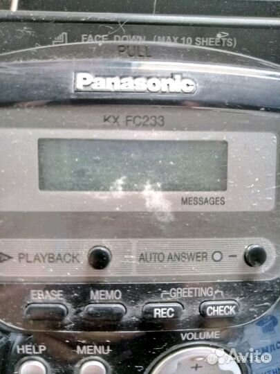 Факс Panasonic