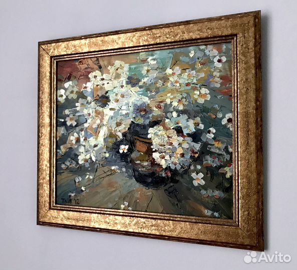 Картина 30 х 35 см в раме, масло