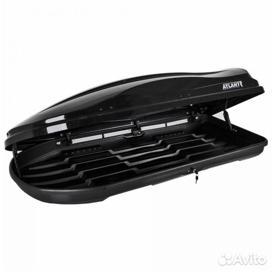 Бокс Diamond 500л 220*80*44см черный глянец