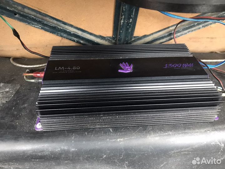 Усилок 4 канальный