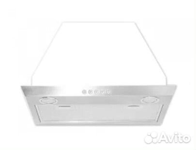 Вытяжка встраиваемая Elikor 52Н-650-Э3Д, нержавеющ