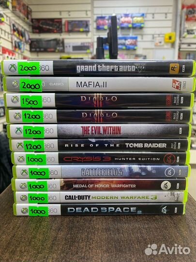 Диски Xbox360