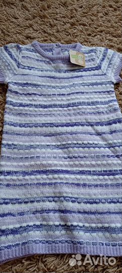 Платье новое тонкая вязка 5 лет Америка