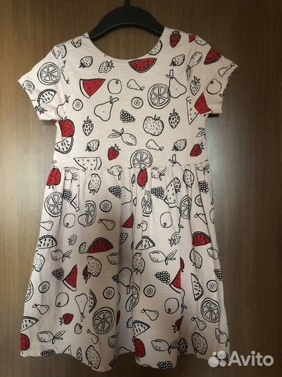 Платье летнее на девочку 9-10 лет, 140 см