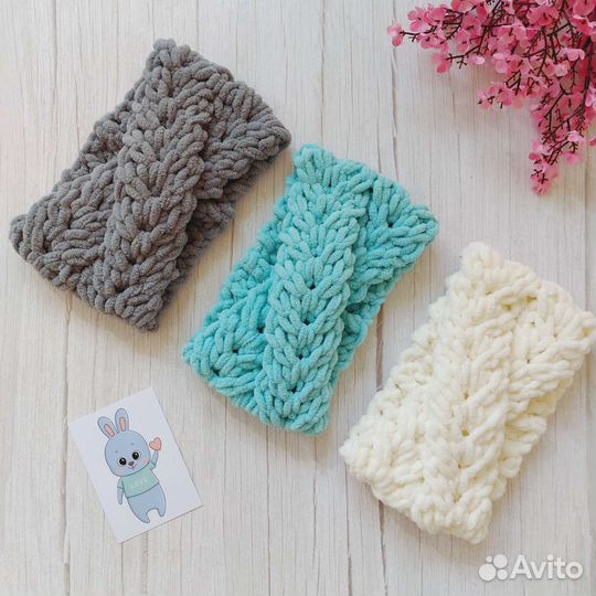 Повязка на голову женская