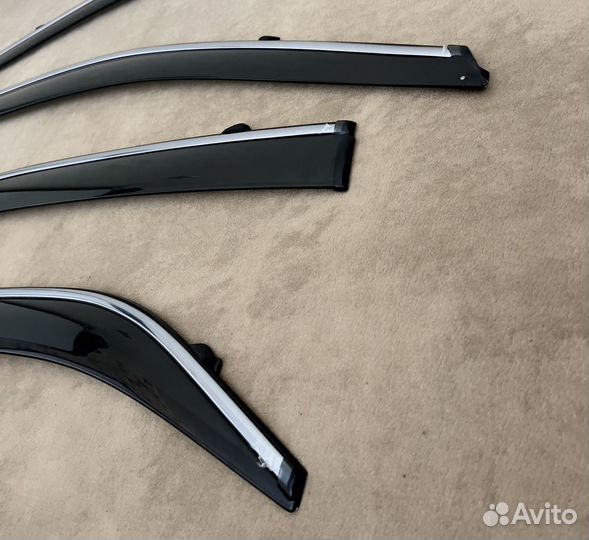 Ветровики на окна/двери Toyota Mark X 2009-2019