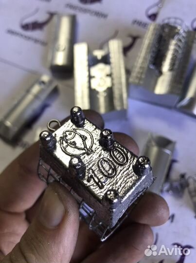 Форма чпу для литья фидерной кормушки (100 г)