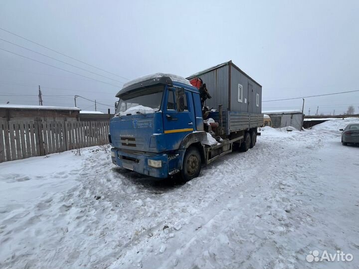 КАМАЗ 65117-N3 с КМУ, 2011