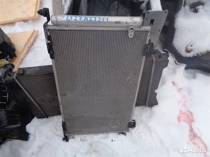 Радиатор кондиционера Toyota Avensis AZT251 2azfse