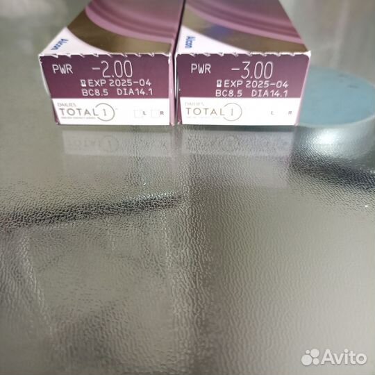 Линзы контактные dailies total